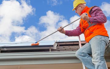 Northleach soft wash roof cleaning